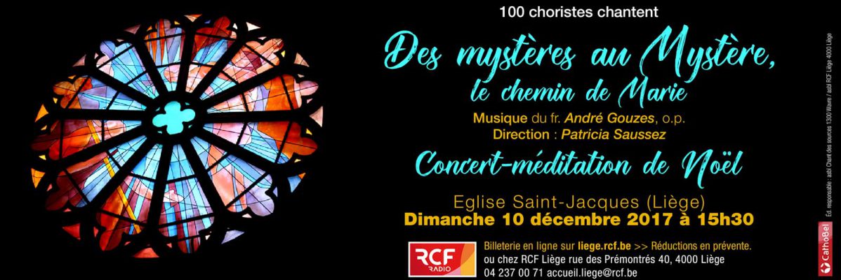 Concert de Noël à Liège - "Des mystères au Mystère" A. Gouzes