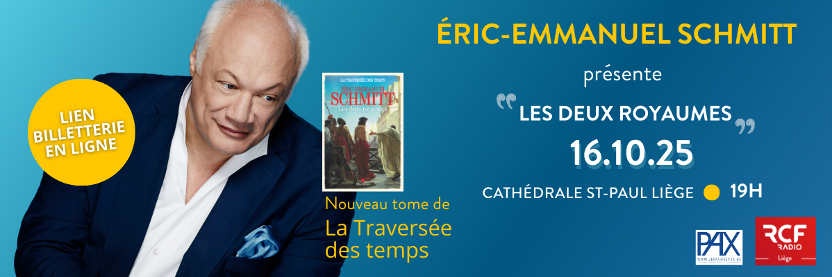 Eric-Emmanuel Schmitt présente "Les deux royaumes"